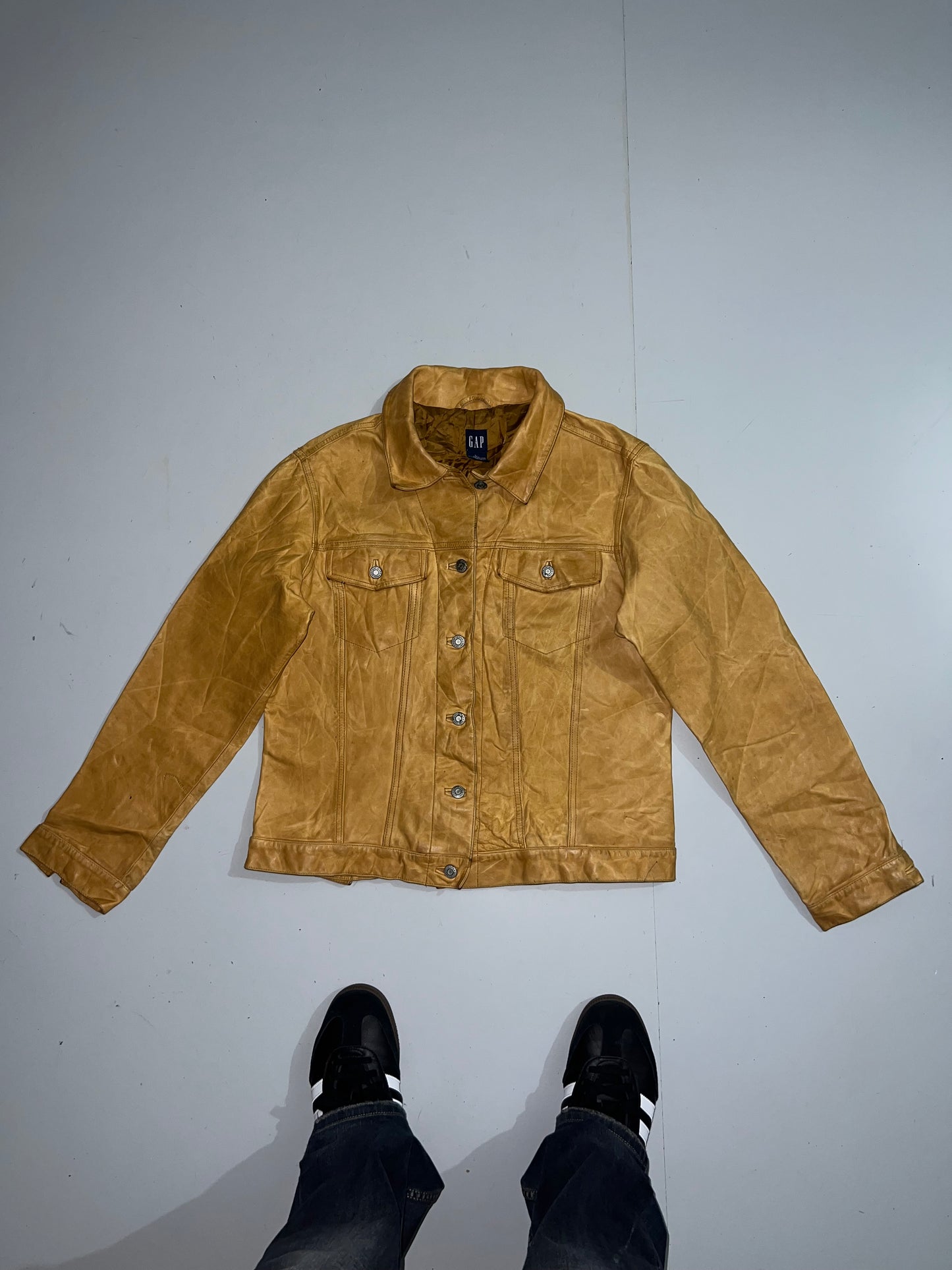ZGAP Original Leather Jacket (RARE) (S)