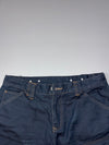 Overlap French Denim Co. Dark Indigo Biker Moto Jeans Knee Paded (W:34) (L:45)