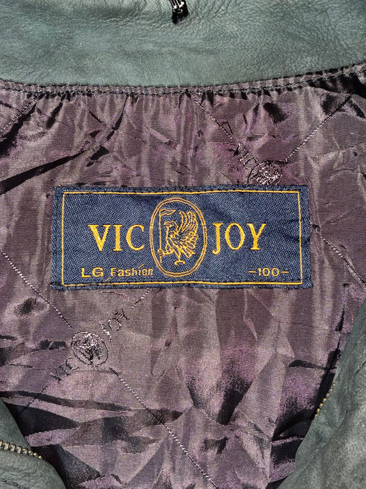 Vic Joy Premium Original Suede Leather Jacket (L)