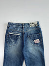 Big Train Osaka Street Wave-Embroidered Jeans (W:32|L:40)