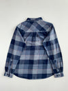 Columbia Navy Blue Buffalo Check Flannel Shirt (M)