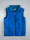 Columbia Sportswear Quilted Puffer Vest | Royal Blue Zip-Up Outdoor Gilet (M/L)