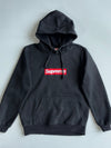 Supreme Box Logo Hoodie | Black/Red (M)