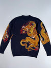 ZPlayboy Japan Dragon Knit – Heavy Graphic Sweater (RARE) (S/M)