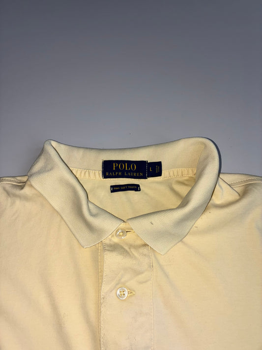 Polo Ralph Lauren Pique Polo – Pale Yellow (2Xl/3Xl)