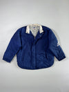 Vintage Adidas Puffer Jacket – Navy Blue (XL)