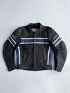 RSR Racing Pure Leather Motorcycle Jacket (M)