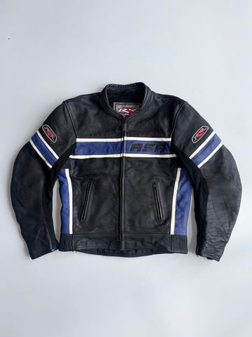 RSR Racing Pure Leather Motorcycle Jacket (M)