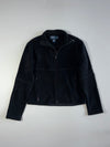 Polo Ralph Lauren Black Full-Zip Fleece Jacket – (S/M)
