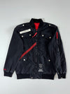 ASNADISPEC Star Wars Bomber Jacket – Black/Red Colorblock – Streetwear (L)