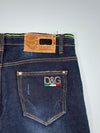D&G Dark Indigo Jeans w/ Neon Trim Women’s (W:34|L:40)