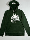 Roots "Canadian Camp Brand" Beaver Logo Hoodie – Forest Green (M)