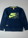 Vintage Nike Athletic Dept Neon Logo Navy Sweatshirt (M)