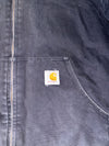 Carhartt Active Jacket Quilted Lined Hooded Duck Canvas  Black (XL)