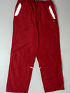 FILA Red Reflective Track Pants (W:30) (L:43)