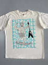 Fuzzkill | Surf Rock Graphic Band Tee | Off-White (L)