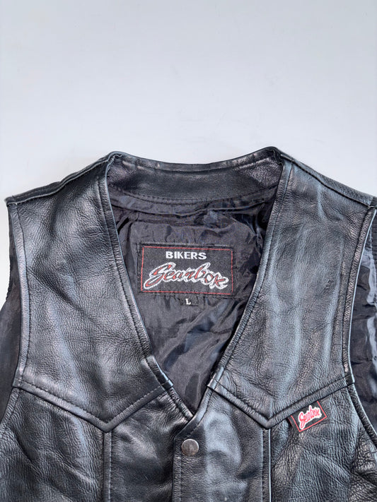 Vintage Premium Original Leather Vest (M)