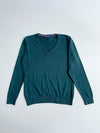 Tommy Hilfiger Classic V-Neck Knit Sweater – Forest Green woman’s (M)