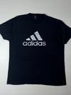 Adidas Zebra-Print Logo T-Shirt – Black (XL)