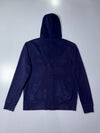 Roots Canada Beaver Logo Zip-Up Hoodie – Navy Blue (XL)