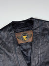 Dallas The Original Genuine Leather Vest –Black  (L/XL)