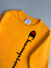 Champion | Script Crewneck Yellow | (S)