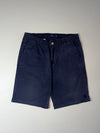 Polo Ralph Lauren Navy Elastic Waist Chino Shorts (W:34) (L:21)