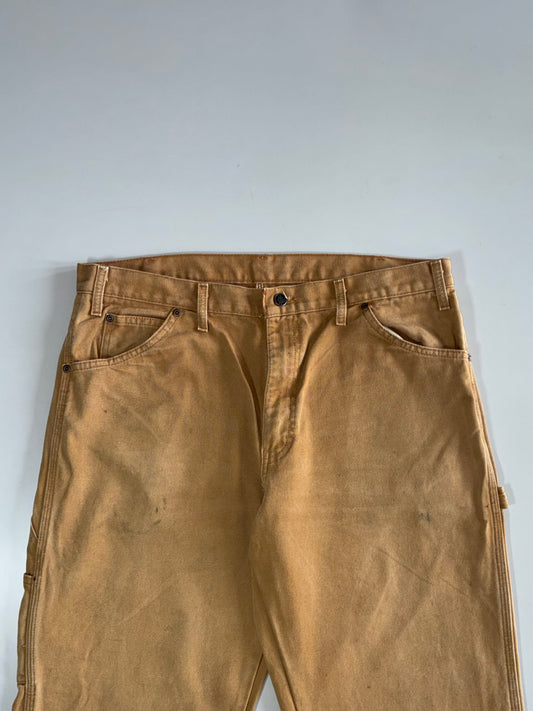 Dickies Tan Double Knee Carpenter Pants (W:36|L:45)