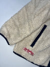 Jeep Cream Sherpa Fleece Zip Jacket  (S)