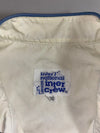 Vintage Intercrew Formula 1 Racing Team Jacket  White Blue Patches (L)