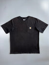 Carhartt | Loose Fit Pocket Tee | Washed Black (2XL)