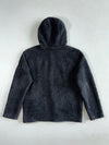National Geographic Sherpa Fleece Zip-Up Hoodie – Charcoal Grey (L)