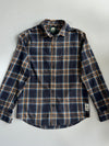 Roots Canada Plaid Flannel Button-Up Shirt (M)