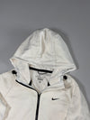 Nike Storm-Fit Women's Full-Zip Hoodie Jacket — White Black (S)