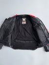 Icon “Skull Jacket” Genuine Leather Motorcycle Jacket Back Padded (M)
