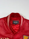 Avia Trix “AF” Pure leather Varsity Jacket  (M)