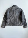 Super Premium Original Pure Leather Jacket with Detachable Cap (XL)