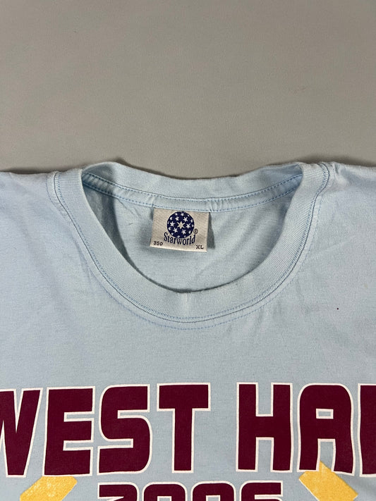 Starworld | West Ham 2006 FA Cup Final Cardiff Tee | (2XL)