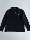 Polo Ralph Lauren | Black Quarter Zip Pullover | (L)