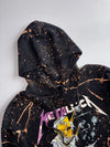 Metallica “Metal Up Your Ass” Bleached Hoodie Maison Emerald Black (XL/2XL)