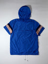 Ellesse Blue Colorblock Hooded Short Sleeve Pullover (L)