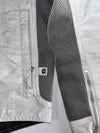 BMW Motorrad AirFlow White Mesh Panelled Armoured Motorcycle Riding Jacket (Paded) (M)