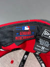 New Era NY Yankees Red/Black Fitted Cap (Adjustable)