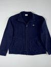 Lacoste | Navy Wool Full Zip Knit Jacket (2XL)