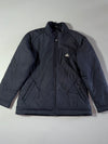 Vintage Adidas Navy Quilted Puffer Jacket (S/M)