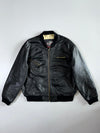 Dakota “1.FC Kaiserslautern” Leather Bomber Jacket (Xl/2Xl)