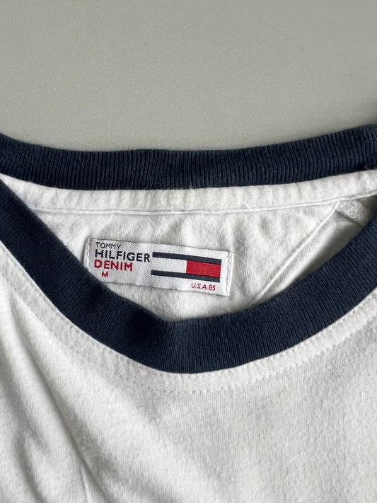 Tommy Hilfiger Denim “New York Denim” Graphic Ringer Tee (M/L)
