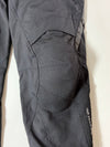 Polo Engineered Skin Motorcycle Riding Pants – Black Textile Biker Trousers (Knee Padded) (W:30)(L:39)