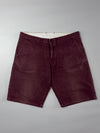 Carhartt Maroon Bermuda Chino Shorts (W:36) (L:21.5)