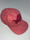 Mitchell & Ness Cleveland Cavaliers Burgundy Suede Snapback – Tonal Embroidered Logo, Perforated Brim (Adjustable)